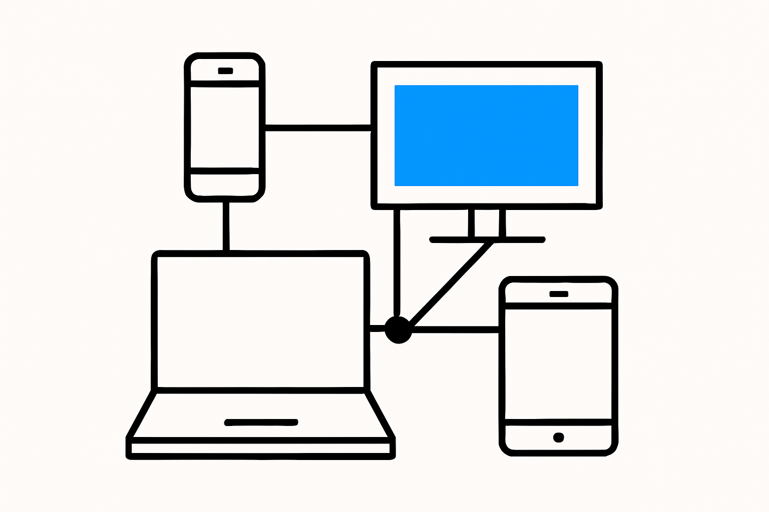 Multiple devices connected through one subscription